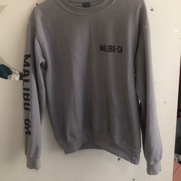 Brandy Melville Malibu baby blue crew neck 🦋 - Picture 3 of 7